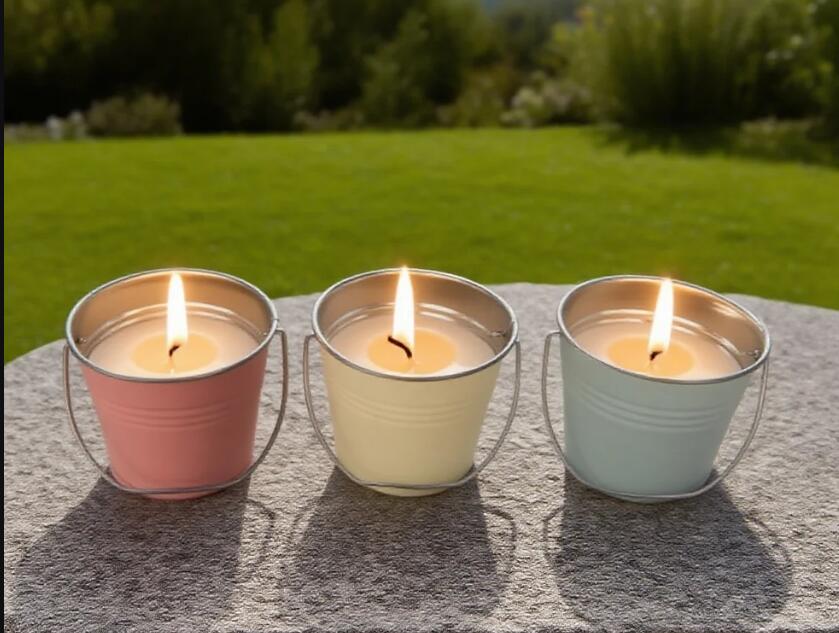 Tin Bucket with Handle